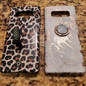 LOOPY Note 8 Leopard Matte case